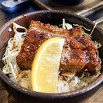 RAMEN KURAICHI - セットのソースカツ丼