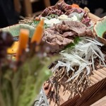 AMAKUSAYA - お肉の藁焼き。もう美味しいでしょ？