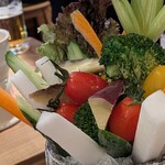 AMAKUSAYA - バーニャカウダでした。笑撃的！