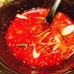 焼肉･すき焼き･しゃぶしゃぶ萬野屋別邸 - ユッケジャンスープ
