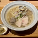 ラーメン 普通 - 貝出汁塩ラーメン