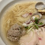 ラーメン 普通 - 貝出汁塩ラーメン