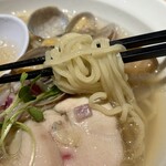 ラーメン 普通 - 貝出汁塩ラーメン