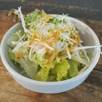 Okra - TWO CURRY LUNCH のサラダ