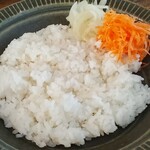 Okra - ライスのアップ