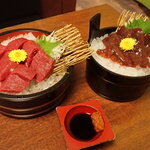 鶴我 會津本店 - シャトーブリアンとレバ刺し