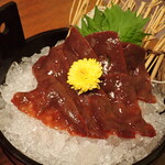 鶴我 會津本店 - レバ刺し