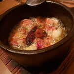 オセアノ - ピリ辛海老のアヒージョ！