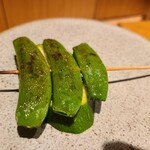やきとり割烹 旬季 - スナップエンドウ♡