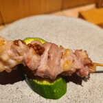 やきとり割烹 旬季 - 天城軍鶏せせり♡