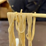 開運橋通 ふじ原 - 全粒粉入り細ストレート麺