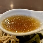 開運橋通 ふじ原 - 比内地鶏と鴨の出汁のスープ