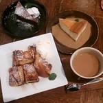 カフェフーノ - ガトーショコラ、ニューヨークチーズケーキ、フレンチトースト