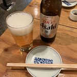 吾妻橋 やぶそば - 瓶ビール