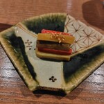 酒と茶と 襤褸 - お通し①きんぴら