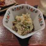 酒と茶と 襤褸 - お通し②おから