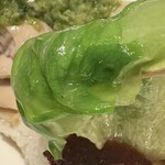 筑紫樓 - 温かいレタスの方が好きかも
