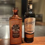 割烹 いそ崎 - 店主さんお薦めの、お酒を頂いてみました。上品なお味でした。