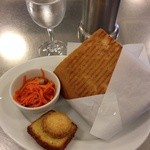 33954229 - パニーニセット(ひよこ豆のベジタブルサンド)