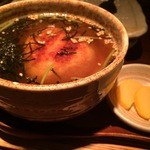 焚火家 - 「焚火屋」オリジナルの焼おに茶づけ