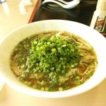 レストランはわい - 牛骨ネギラーメン