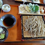 青田や - 料理写真:野菜天せいろそば