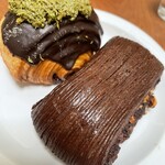 Doña Bakehouse - ヘーゼルナッツチョコ・パン・スイス　と　クナーファ・チョコレート