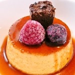 ローマの太陽 - 自家製プリン「あっぷ図」