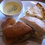 サビオカフェ - 2014年12月キッシュのセット