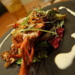 裏参道牛肉店 - 活オマール海老のマリアージュ