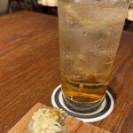 食堂 松おか - お通しシュウマイ