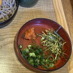 出雲そば 菊二郎 - 薬味も美味しい