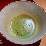 Ibuki - 最後に抹茶が供されます