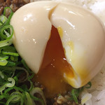 元町通り3丁目 - 2015.1.4 トッピングの自家製とろとろ煮たまご100円◎