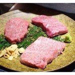 泰元 - ザブトン（2300円）・まるしん（1800円）・カイノミ（1600円）をオーダーしました。
            其々100ｇ程度かしら。