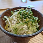 うどんと膳 あわさい - 九条ネギとしらすの小丼
