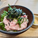 うどんと膳 あわさい - ネギトロの小丼