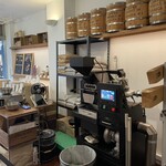 やなか珈琲店 自由が丘 - 焙煎機