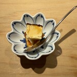 鮨 一二郎 - クリームブリュレアイス。