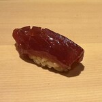 鮨 一二郎 - 赤身ヅケ。