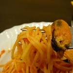 Ristorante Martello - スパゲティと、ムール貝。リフト(^-^)/
