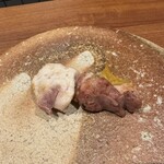 水づき - 近江軍鶏 ブラックペッパーと　◎