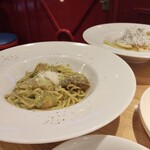 漁師のフレンチ あらき EKIZO神戸三宮店 - ジェノベーゼ　じゃがいもがのっている