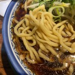 博多とんこつ 天神旗 - 菊醤の麺（2026年1月）