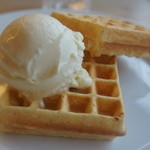 ジェラテリア ジェリーム - クリームチーズワッフル