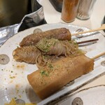 こうたろう - 白焼き 150円/糸こん 200円/信田巻き 150円