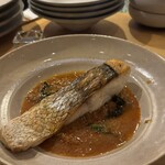 BUBU - 鯛、カキとチョリソーのビスクソース