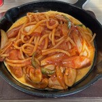 さかい珈琲 - 料理写真:鉄板ナポリタン1280円