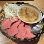虎ノ門 たれ焼肉のんき - 牛タンたたきポン酢