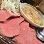 虎ノ門 たれ焼肉のんき - 牛タンたたきポン酢